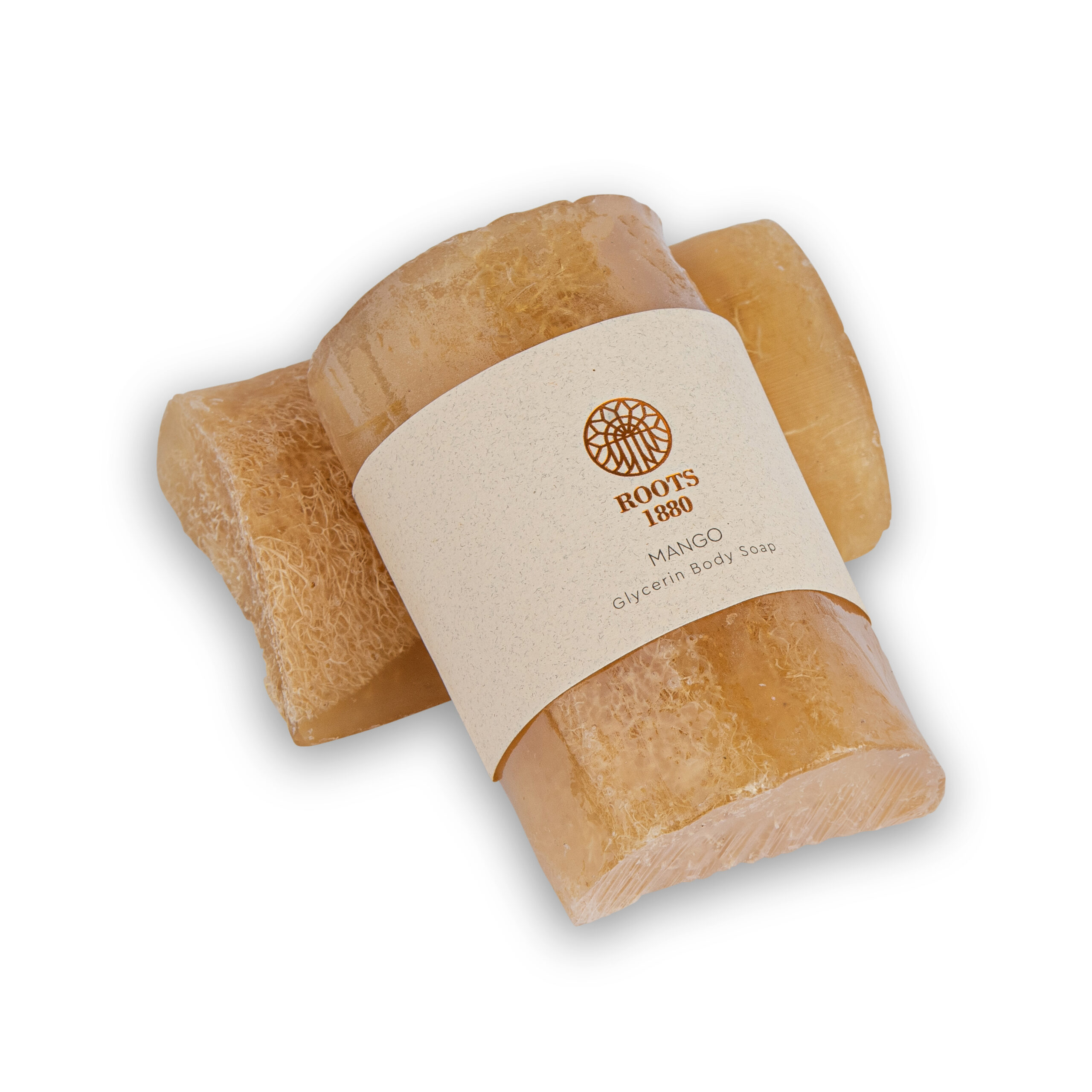 Glycerine Loofah Soap / Mango