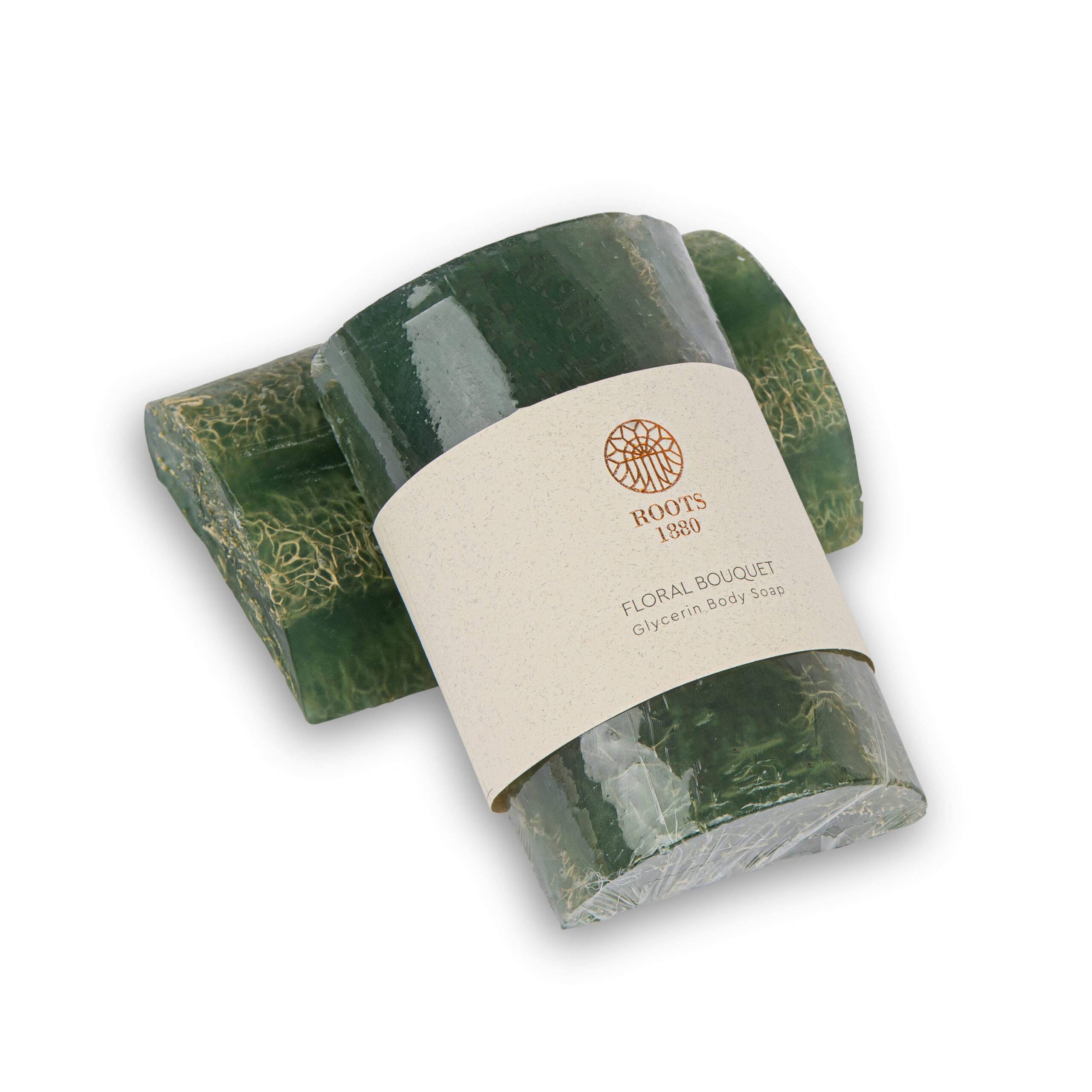 Glycerine Loofah Soap / Floral bouquet